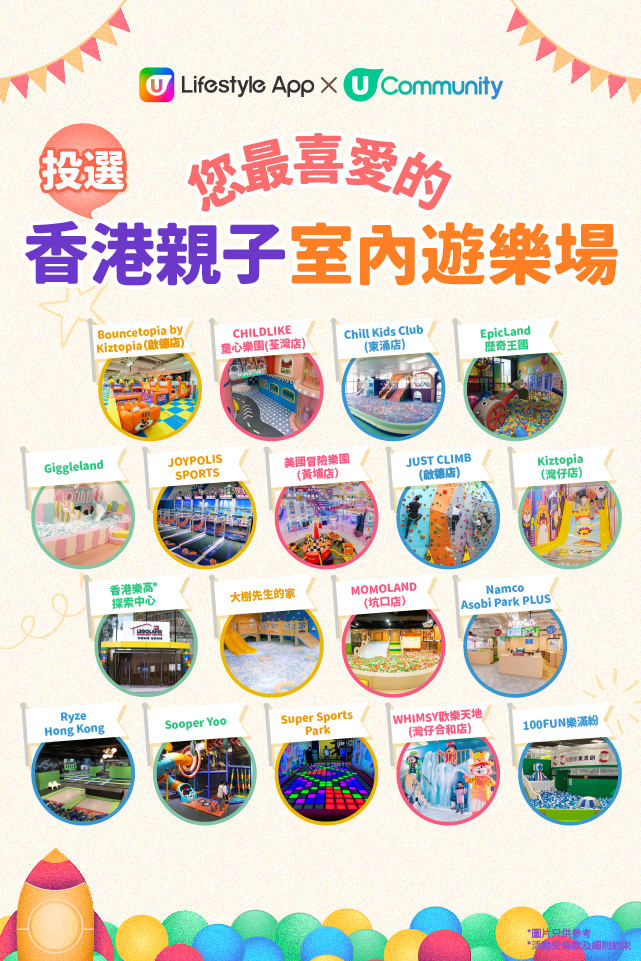 【送夾公仔機‼️】立即投選您最喜愛的香港親子室內遊樂場??