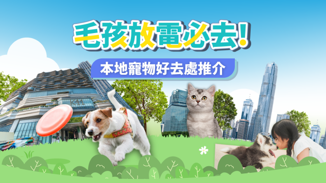 【毛孩放電必去】精選全港寵物共享公園/寵物友善商場及空間！
