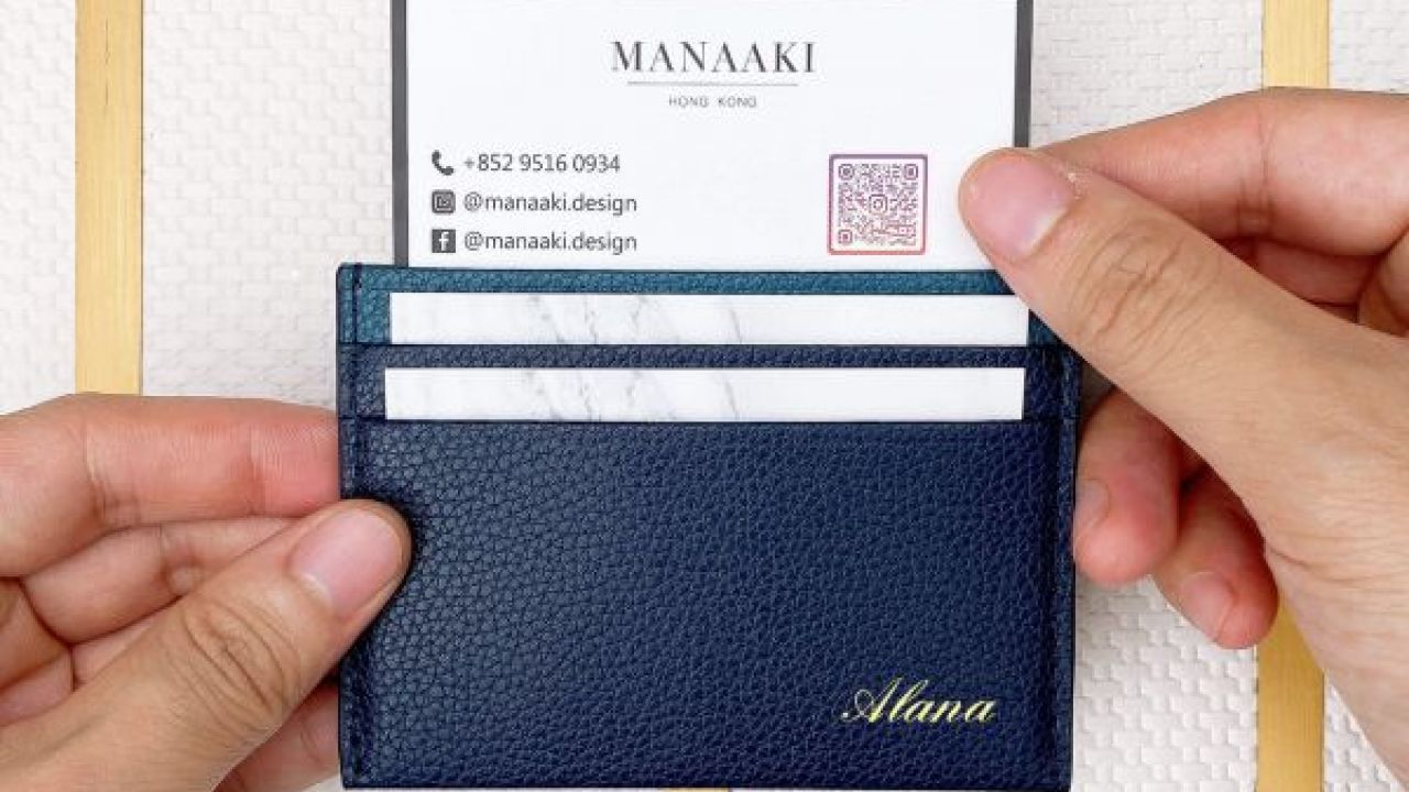 【MANAAKI】半月卡片套(4卡位) 名片夾 小錢包 興趣班 皮革工作坊 9折優惠