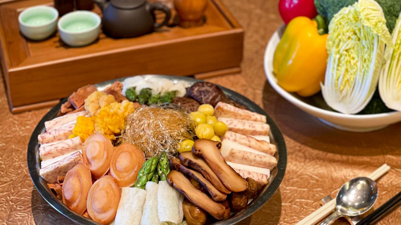 十八羅漢上素盆菜 (外賣自取)—六位用