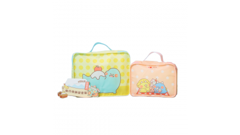 可愛恐龍旅行收納袋套裝(乙套2件)
