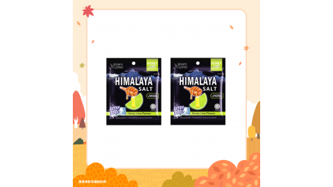 【秋之物語】喜瑪拉雅山岩鹽運動糖(青檸蜜糖味) 2包裝