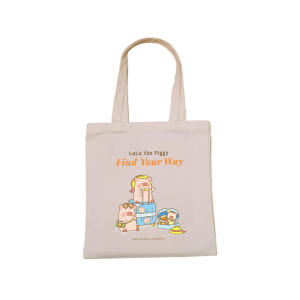 可愛小豬帆布袋