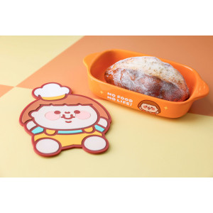 【限時搶】Plastic Thing 為食Fatty「隔熱墊連焗盤套裝」