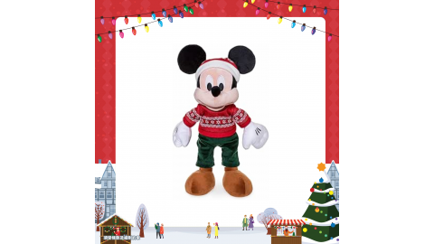 【聖誕賞】米奇聖誕毛公仔