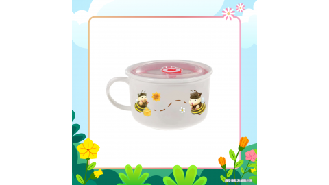 【春遊祭】可愛倉鼠陶瓷碗連碗蓋套裝