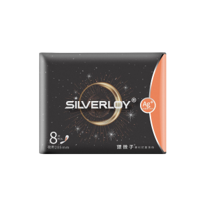 夜用28.5cm銀微子抗菌衛生巾(8片)