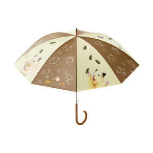 春日可愛小倉鼠長雨傘