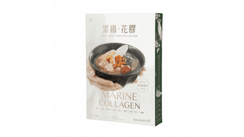 【限時搶】花膠蟲草花雪耳黑雞湯【黑雞·花膠】(即食燉湯包)