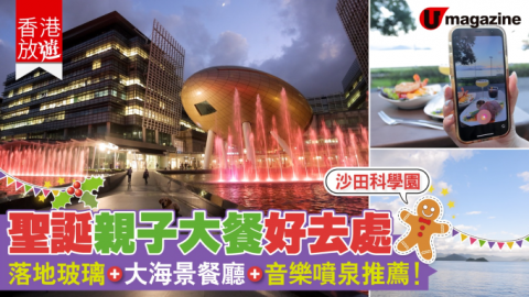 【香港放遊】聖誕親子大餐好去處 落地玻璃+大海景餐廳+音樂噴泉推薦！